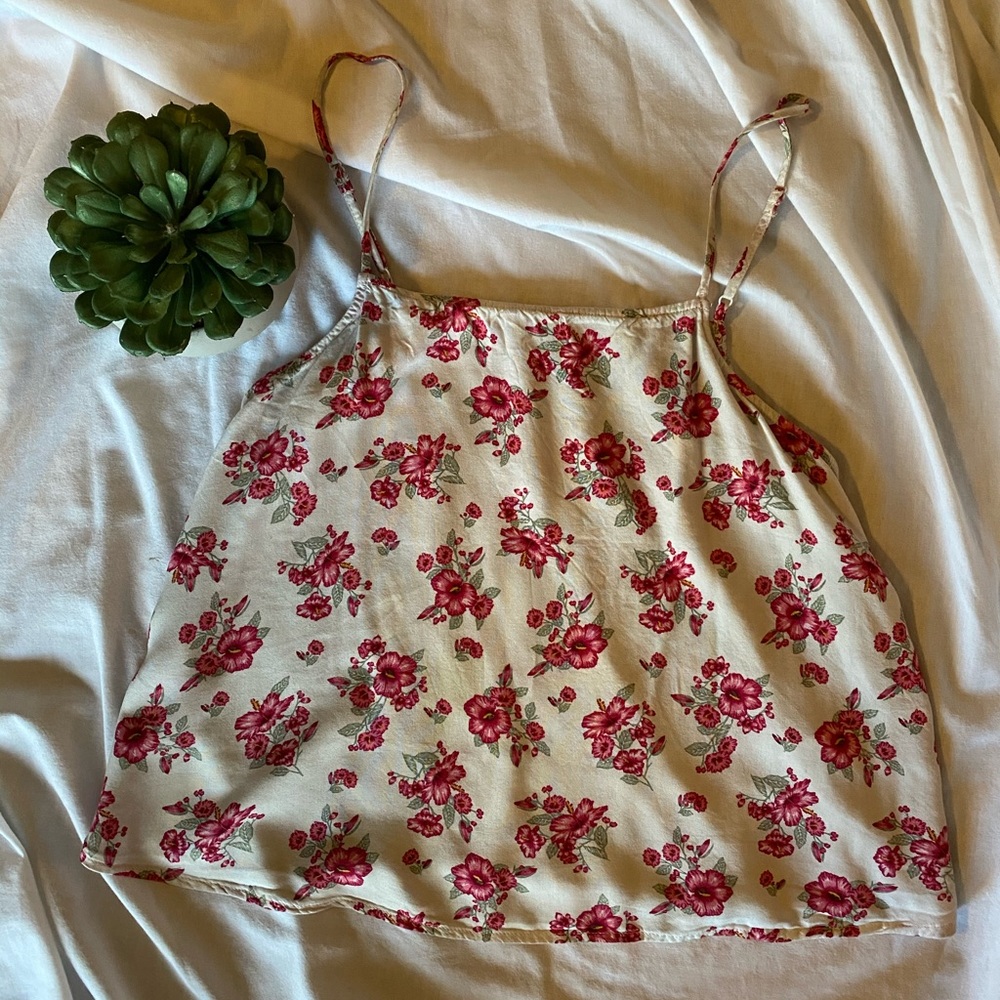 Floral Tank Top